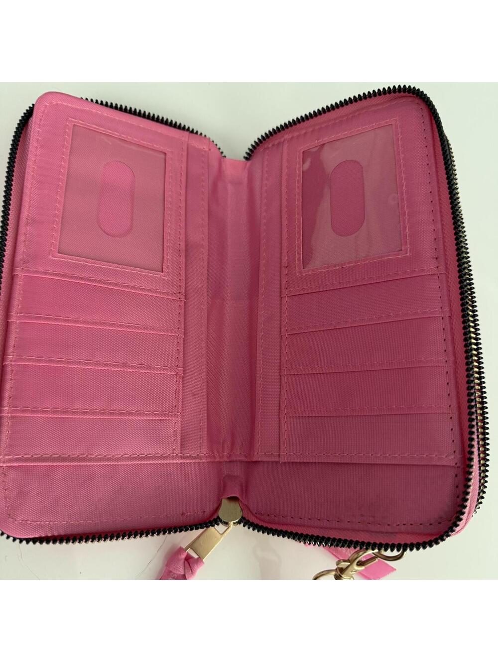 Simply Southern Pink Quilted Wallet with Shell Pattern - Picture 4 of 7